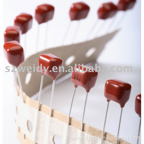 Mef (Cl21x) Subminiature Metalized Polyester Film Capacitor